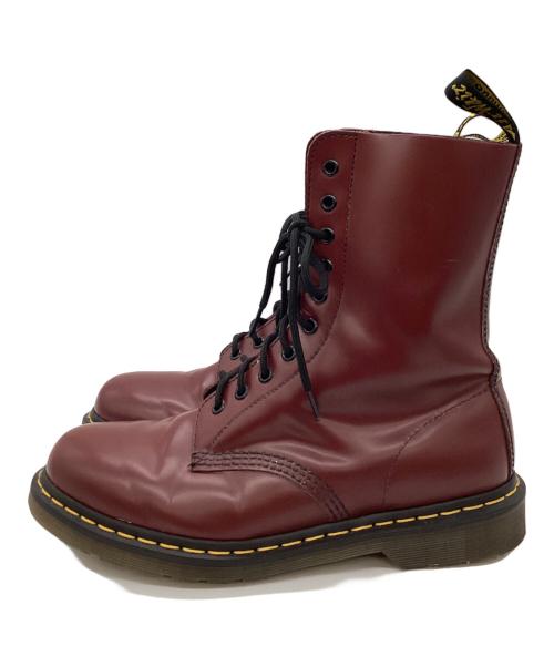 Dr.Martens（ドクターマーチン）Dr.Martens (ドクターマーチン) 10ホールブーツ チェリーレッド サイズ:27の古着・服飾アイテム