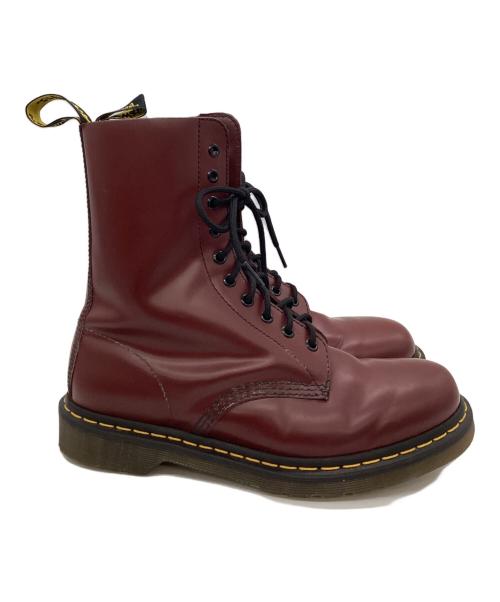 Dr.Martens（ドクターマーチン）Dr.Martens (ドクターマーチン) 10ホールブーツ チェリーレッド サイズ:27の古着・服飾アイテム