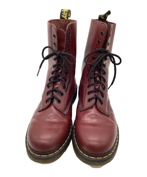 Dr.Martens（ドクターマーチン）Dr.Martens (ドクターマーチン) 10ホールブーツ チェリーレッド サイズ:27の古着・服飾アイテム