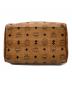 中古・古着 MCM (エムシーエム) ミニボストンバッグ ブラウン：11000円
