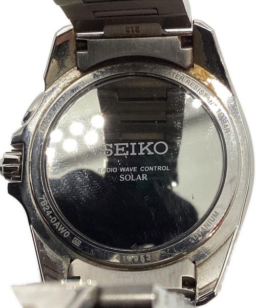 SEIKO（セイコー）SEIKO (セイコー) 腕時計 ブラックの古着・服飾アイテム