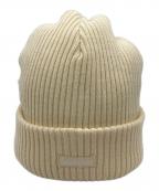 SUPREMEシュプリーム）の古着「Wide Rib Beanie」｜アイボリー