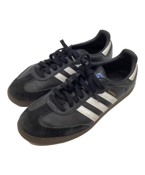 adidas（アディダス）adidas (アディダス) ローカットスニーカー/SAMBA ブラック サイズ:27の古着・服飾アイテム