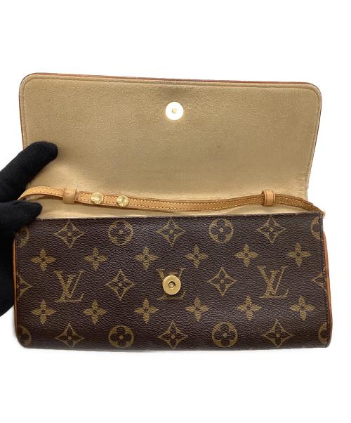 LOUIS VUITTON（ルイ ヴィトン）LOUIS VUITTON (ルイ ヴィトン) ポシェットツインGM ブラウンの古着・服飾アイテム