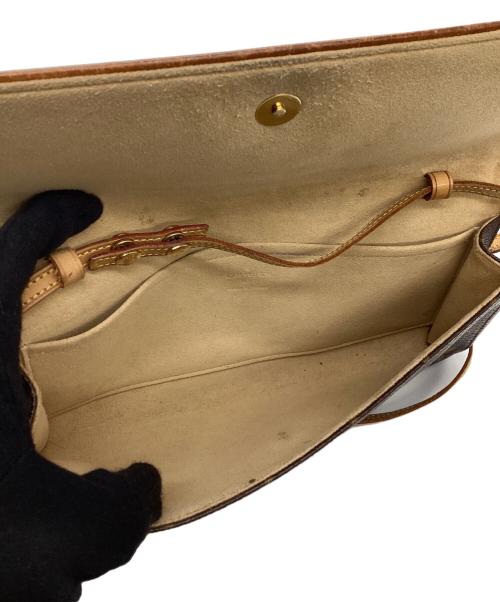 LOUIS VUITTON（ルイ ヴィトン）LOUIS VUITTON (ルイ ヴィトン) ポシェットツインGM ブラウンの古着・服飾アイテム