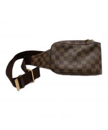 LOUIS VUITTON（ルイ ヴィトン）の古着「ボディーバッグ/ダミエ/ジェロニモス」｜ブラウン