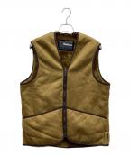 Barbourバブアー）の古着「ボアベスト」｜ブラウン