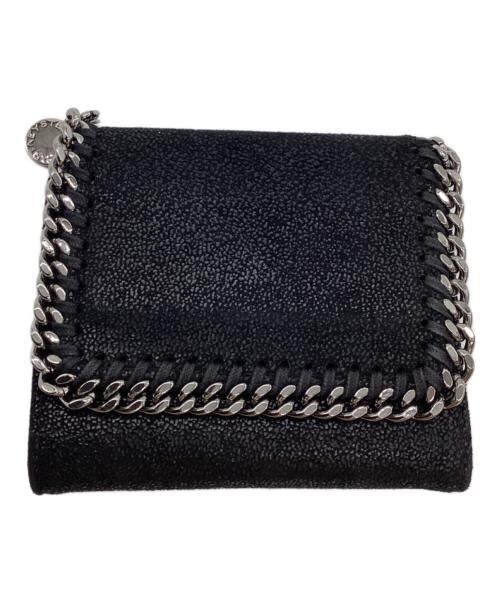 STELLA McCARTNEY（ステラマッカートニー）STELLA McCARTNEY (ステラマッカートニー) 3つ折り財布 ブラックの古着・服飾アイテム