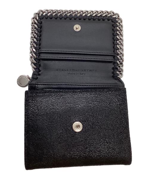 STELLA McCARTNEY（ステラマッカートニー）STELLA McCARTNEY (ステラマッカートニー) 3つ折り財布 ブラックの古着・服飾アイテム