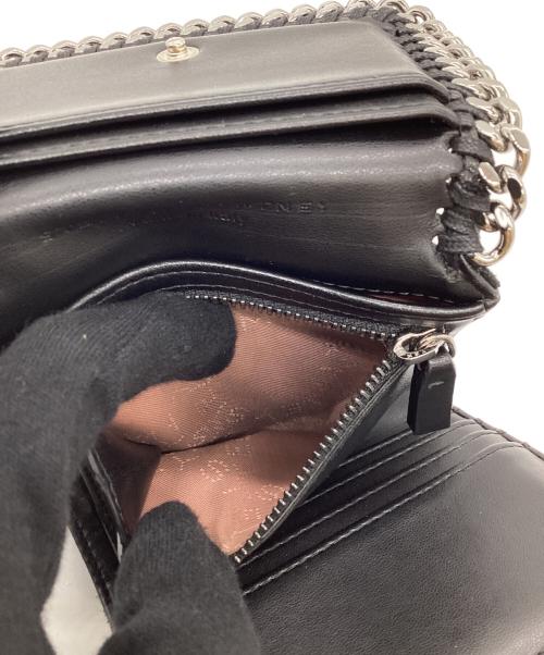 STELLA McCARTNEY（ステラマッカートニー）STELLA McCARTNEY (ステラマッカートニー) 3つ折り財布 ブラックの古着・服飾アイテム