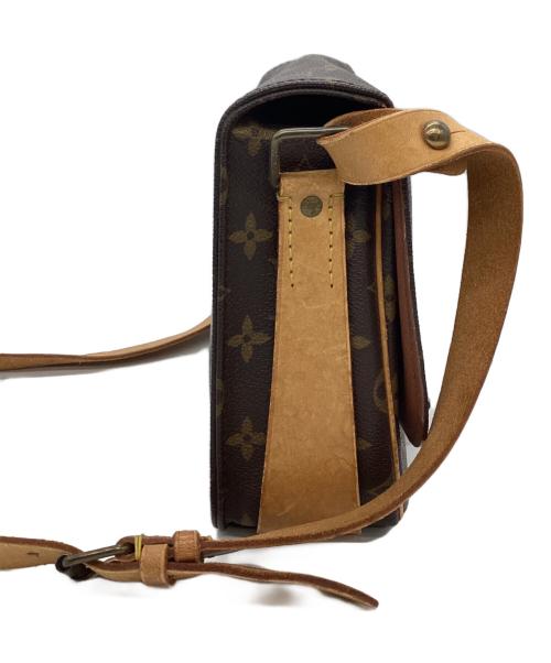 LOUIS VUITTON（ルイ ヴィトン）LOUIS VUITTON (ルイ ヴィトン) ショルダーバッグ/カルトシエールMM ブラウンの古着・服飾アイテム