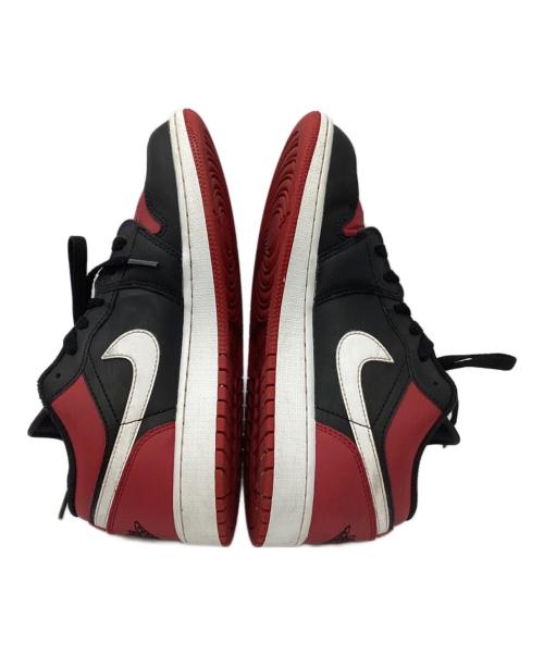 NIKE（ナイキ）NIKE (ナイキ) ローカットスニーカー ブラック×レッド サイズ:24の古着・服飾アイテム