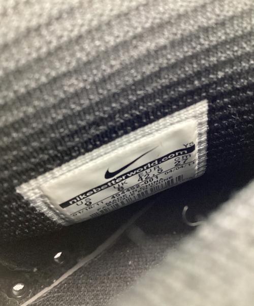 NIKE（ナイキ）NIKE (ナイキ) stussy (ステューシー) ハイカットスニーカー ブラック サイズ:27の古着・服飾アイテム