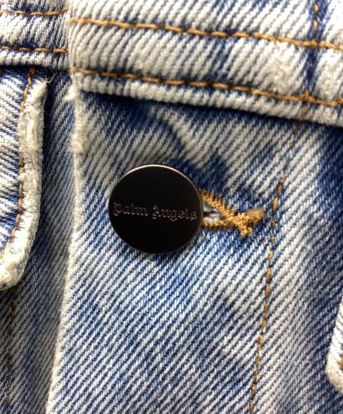 Palm Angels（パーム エンジェルス）Palm Angels (パーム エンジェルス) デニムジャケット インディゴ サイズ:Lの古着・服飾アイテム