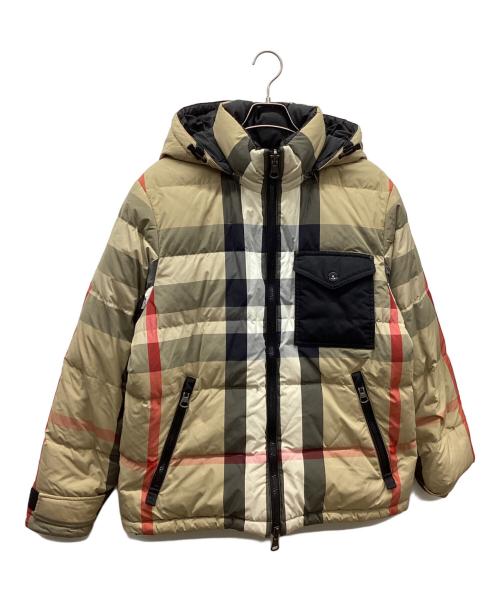 BURBERRY（バーバリー）BURBERRY (バーバリー) リバーシブルダウンジャケット ブラック サイズ:Mの古着・服飾アイテム