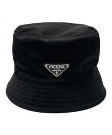 PRADA（プラダ）の古着「Re-Nylon バケットハット」｜ブラック