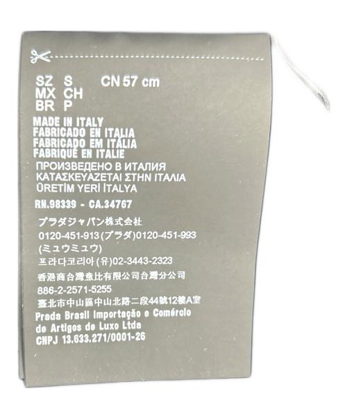 PRADA（プラダ）PRADA (プラダ) Re-Nylon バケットハット ブラック サイズ:Sの古着・服飾アイテム