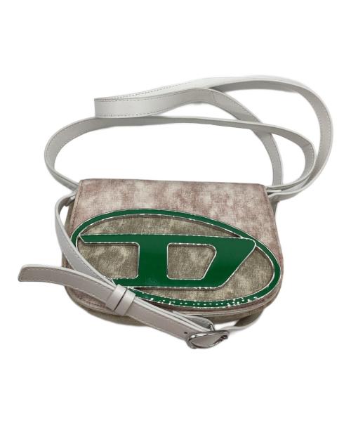 DIESEL（ディーゼル）DIESEL (ディーゼル) 2WAYバッグ ホワイト×ベージュの古着・服飾アイテム