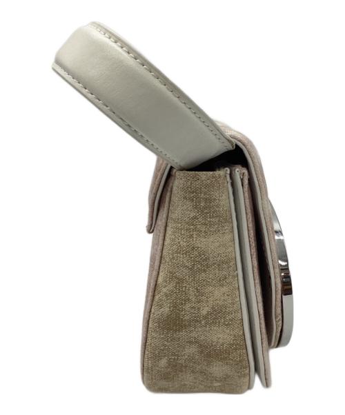 DIESEL（ディーゼル）DIESEL (ディーゼル) 2WAYバッグ ホワイト×ベージュの古着・服飾アイテム