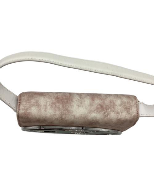 DIESEL（ディーゼル）DIESEL (ディーゼル) 2WAYバッグ ホワイト×ベージュの古着・服飾アイテム