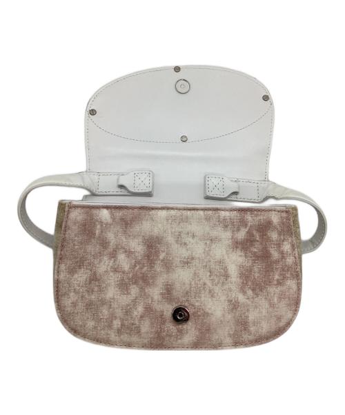 DIESEL（ディーゼル）DIESEL (ディーゼル) 2WAYバッグ ホワイト×ベージュの古着・服飾アイテム