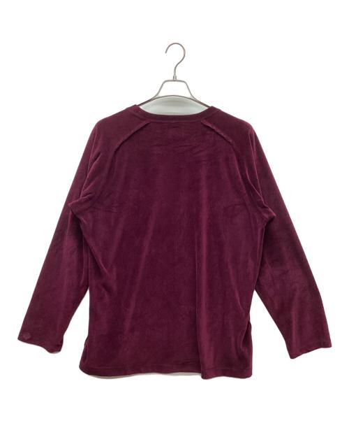Needles（ニードルズ）Needles (ニードルズ) ベロアカットソー ボルドー サイズ:Mの古着・服飾アイテム
