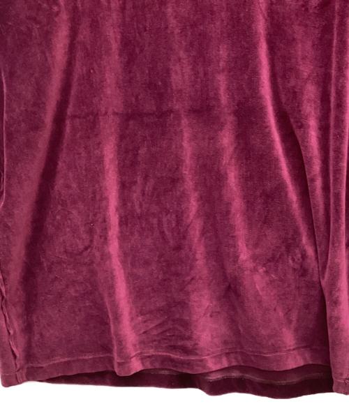 Needles（ニードルズ）Needles (ニードルズ) ベロアカットソー ボルドー サイズ:Mの古着・服飾アイテム
