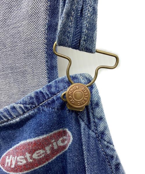 Hysteric Glamour（ヒステリックグラマー）Hysteric Glamour (ヒステリックグラマー) デニムサロペット ブルー サイズ:freeの古着・服飾アイテム