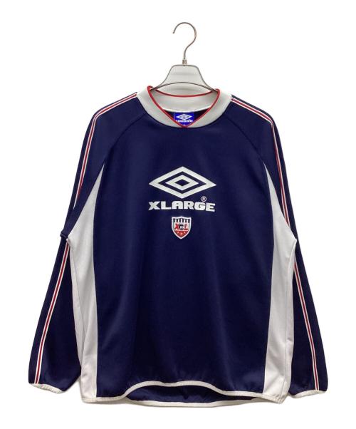 UMBRO（アンブロ）UMBRO (アンブロ) X-LARGE (エクストララージ) SOCCER SHORTS ネイビー サイズ:XLの古着・服飾アイテム