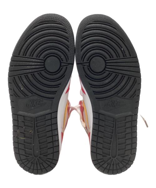 NIKE（ナイキ）NIKE (ナイキ) ハイカットスニーカー ホワイト×ピンク サイズ:27の古着・服飾アイテム