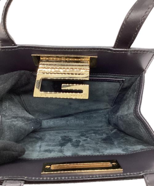 GUCCI（グッチ）GUCCI (グッチ) ハンドバッグ ブラックの古着・服飾アイテム