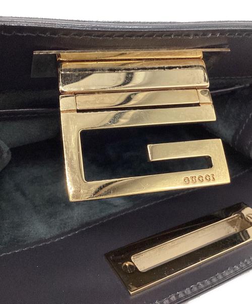 GUCCI（グッチ）GUCCI (グッチ) ハンドバッグ ブラックの古着・服飾アイテム