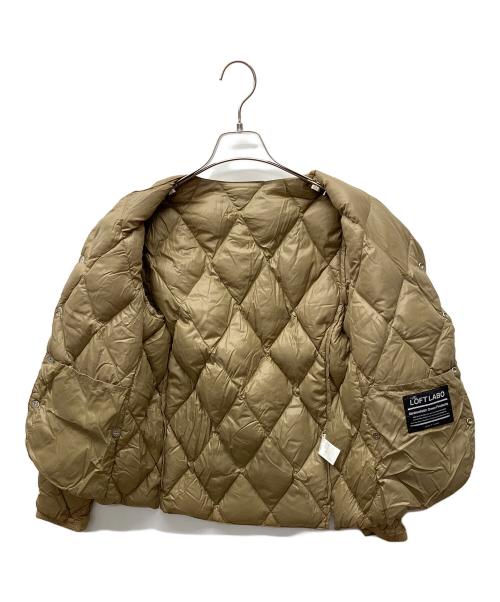 LOFT LABO（ロフトラボ）LOFT LABO (ロフトラボ) ダウンジャケット ベージュ サイズ:Freeの古着・服飾アイテム
