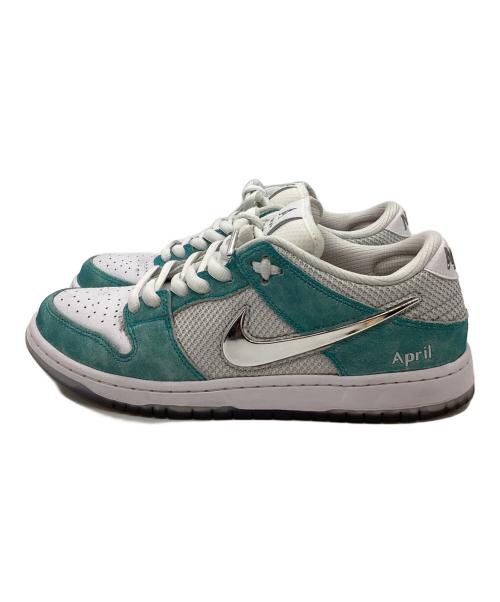 NIKE（ナイキ）NIKE (ナイキ) スニーカー グリーン×ホワイト サイズ:27の古着・服飾アイテム