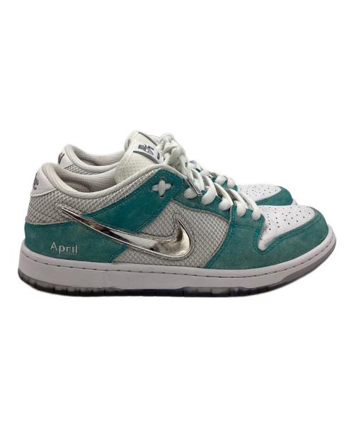 NIKE（ナイキ）NIKE (ナイキ) スニーカー グリーン×ホワイト サイズ:27の古着・服飾アイテム