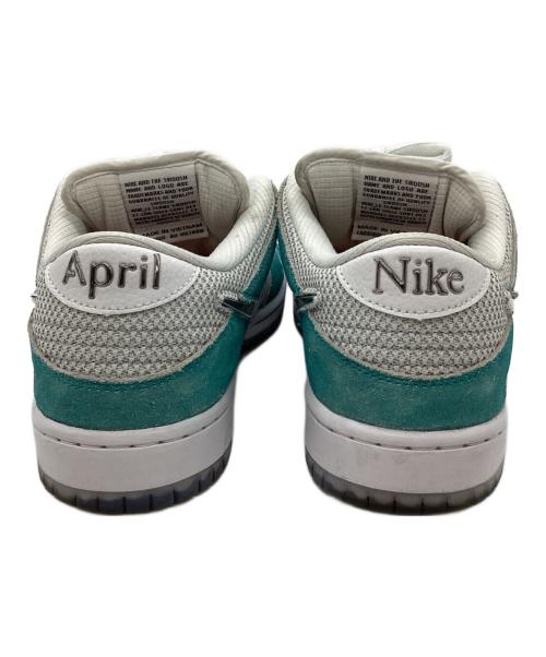 NIKE（ナイキ）NIKE (ナイキ) スニーカー グリーン×ホワイト サイズ:27の古着・服飾アイテム