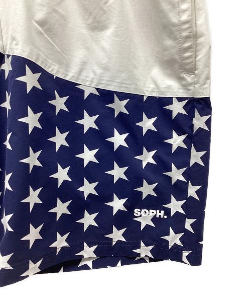 F.C.R.B.（エフシーレアルブリストル）F.C.R.B. (エフシーレアルブリストル) ジャージパンツ ホワイト×ネイビー サイズ:Sの古着・服飾アイテム