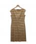 BURBERRY LONDON (バーバリーロンドン) ノースリーブワンピース ベージュ サイズ:M：5000円