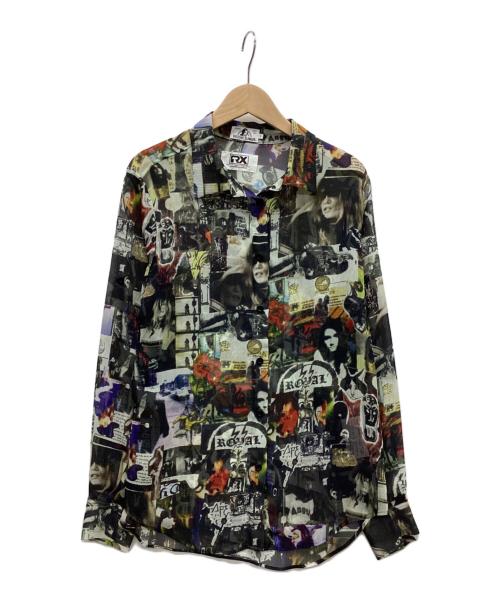 Hysteric Glamour（ヒステリックグラマー）Hysteric Glamour (ヒステリックグラマー) SCRATCH総柄 長袖シャツ マルチカラー サイズ:Sの古着・服飾アイテム