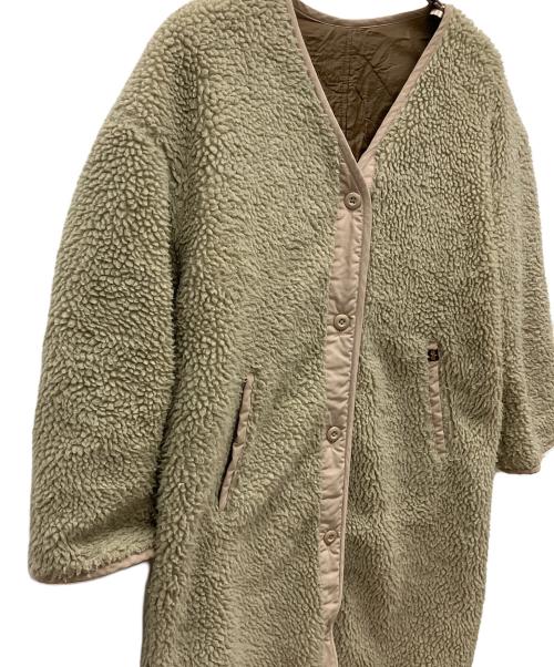 ALPHA INDUSTRIES（アルファインダストリーズ）ALPHA INDUSTRIES (アルファインダストリーズ) フリースジャケット グリーン サイズ:Sの古着・服飾アイテム