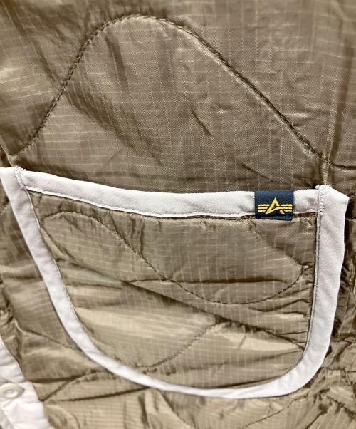 ALPHA INDUSTRIES（アルファインダストリーズ）ALPHA INDUSTRIES (アルファインダストリーズ) フリースジャケット グリーン サイズ:Sの古着・服飾アイテム