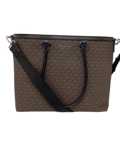 MICHAEL KORS（マイケル・コース）MICHAEL KORS (マイケルコース) トートバッグ ブラウンの古着・服飾アイテム