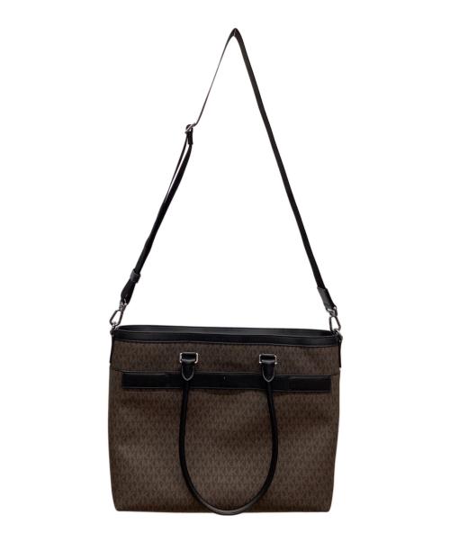 MICHAEL KORS（マイケル・コース）MICHAEL KORS (マイケルコース) トートバッグ ブラウンの古着・服飾アイテム