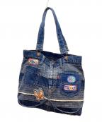 Hysteric Glamourヒステリックグラマー）の古着「デニムワッペントートバッグ」｜インディゴ