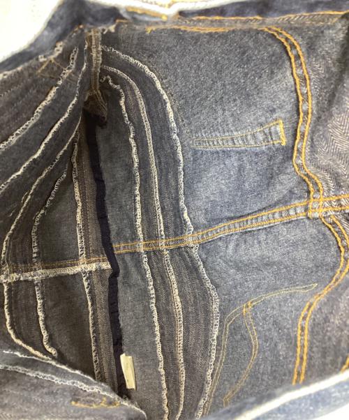 Hysteric Glamour（ヒステリックグラマー）Hysteric Glamour (ヒステリックグラマー) デニムワッペントートバッグ インディゴの古着・服飾アイテム