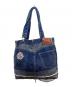 Hysteric Glamour (ヒステリックグラマー) デニムワッペントートバッグ インディゴ：8000円