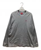 SUPREMEシュプリーム）の古着「長袖カットソー」｜グレー