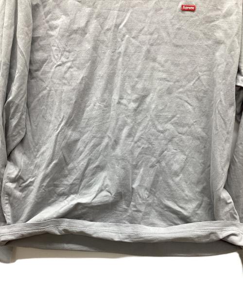 SUPREME（シュプリーム）SUPREME (シュプリーム) 長袖カットソー グレー サイズ:Lの古着・服飾アイテム