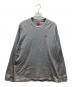SUPREME（シュプリーム）の古着「長袖カットソー」｜グレー
