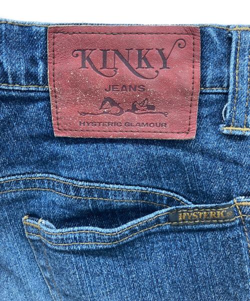 Hysteric Glamour（ヒステリックグラマー）Hysteric Glamour (ヒステリックグラマー) フレアデニムパンツ インディゴ サイズ:XSの古着・服飾アイテム